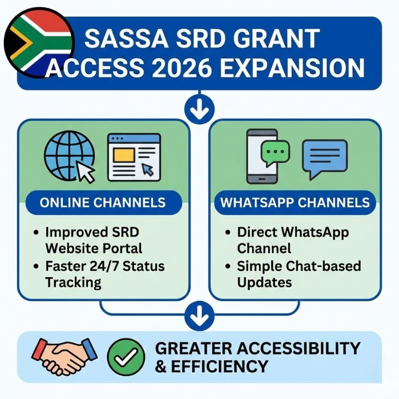 SASSA Expands SRD Grant Access in 2026