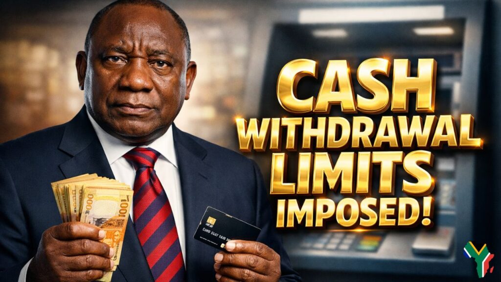 South Africa Enforces Cash Withdrawal Cap